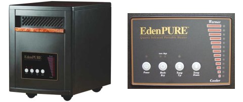 EdenPURE GEN 3 1000 a4136 Part Heater Identifier Photo EdenPURE GEN 3 1000 a4136 Parts Heater Identifier Photo