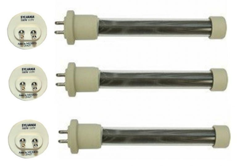 EdenPURE Heating Elements Set of 3 500W Bulbs EdenPure Parts